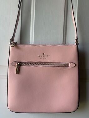 Kate Spade light pink crossbody purse